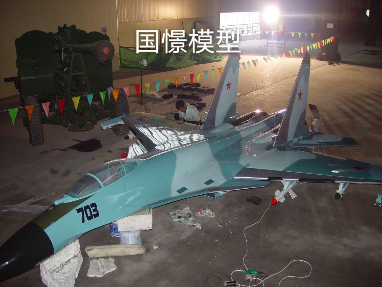 西青区军事模型