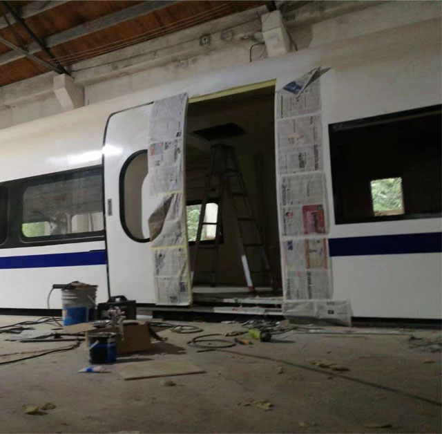 西青区高铁模型